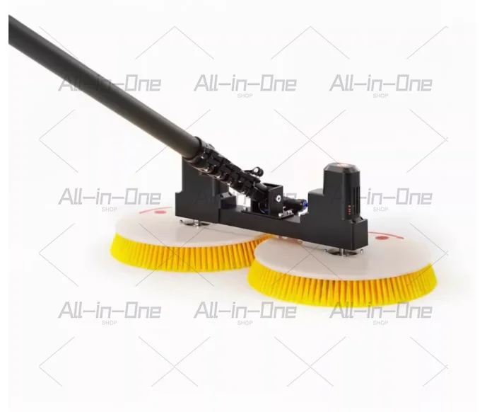 Photovoltaic panel cleaning, billboard cleaning, electric disc cleaning, nylon brush