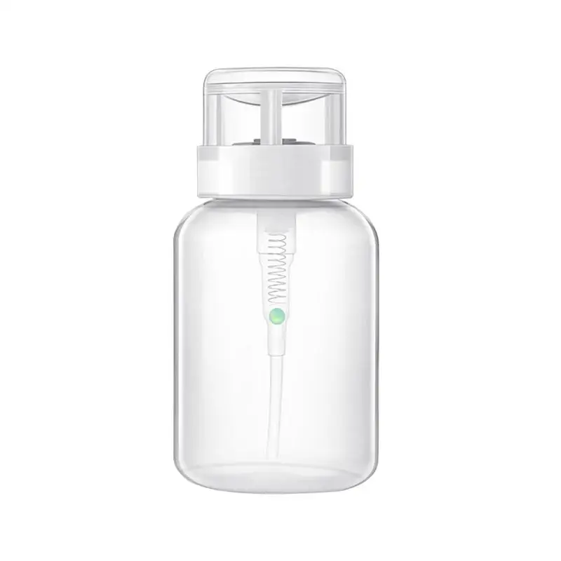 Bouteille en plastique pour dissolvant de vernis à ongles, bouteille de type presse de voyage, distributeur de pompe de manucure, récipient cosmétique africain, 200ml