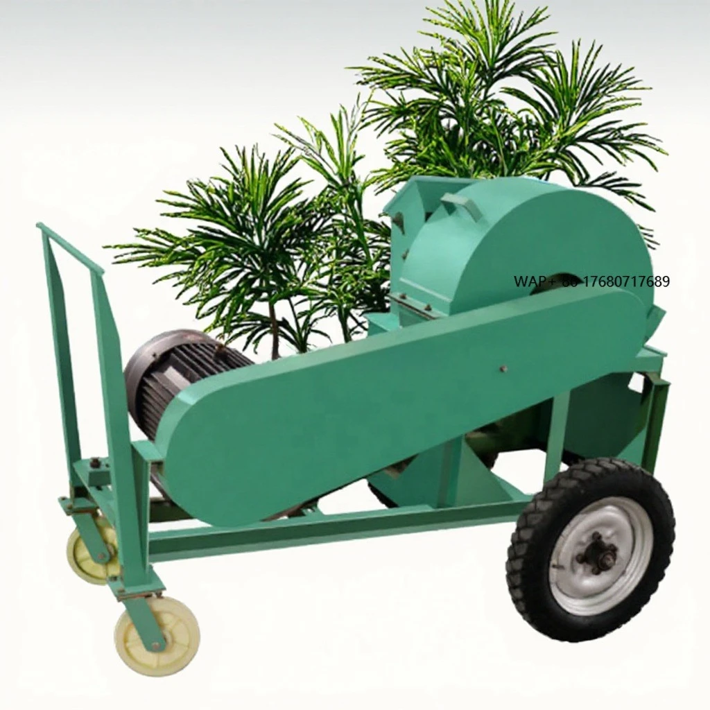 Large Garden Hammer Mill Wood Grinder/Crusher with Motor 1T/H Capacity Export-Ready for Farm & Retail Industries