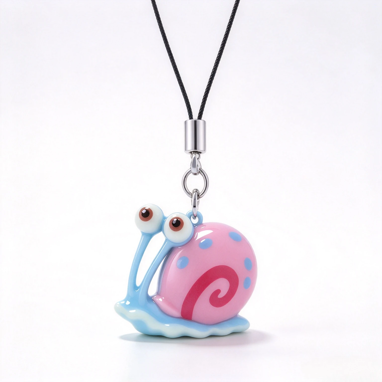 قلادة حلزون غاري اللطيفة من سب - مراجعة Anime Pendant Necklace وسعره