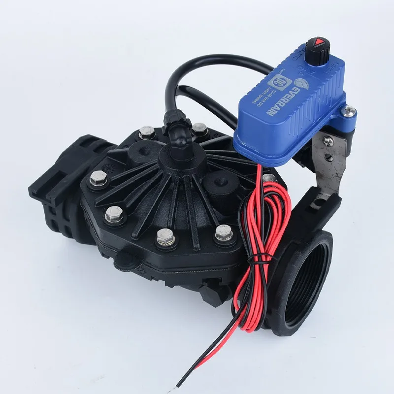 2025 Intelligent irrigation electromagnetic valve for remote control of lawn in gardens - 2 inches