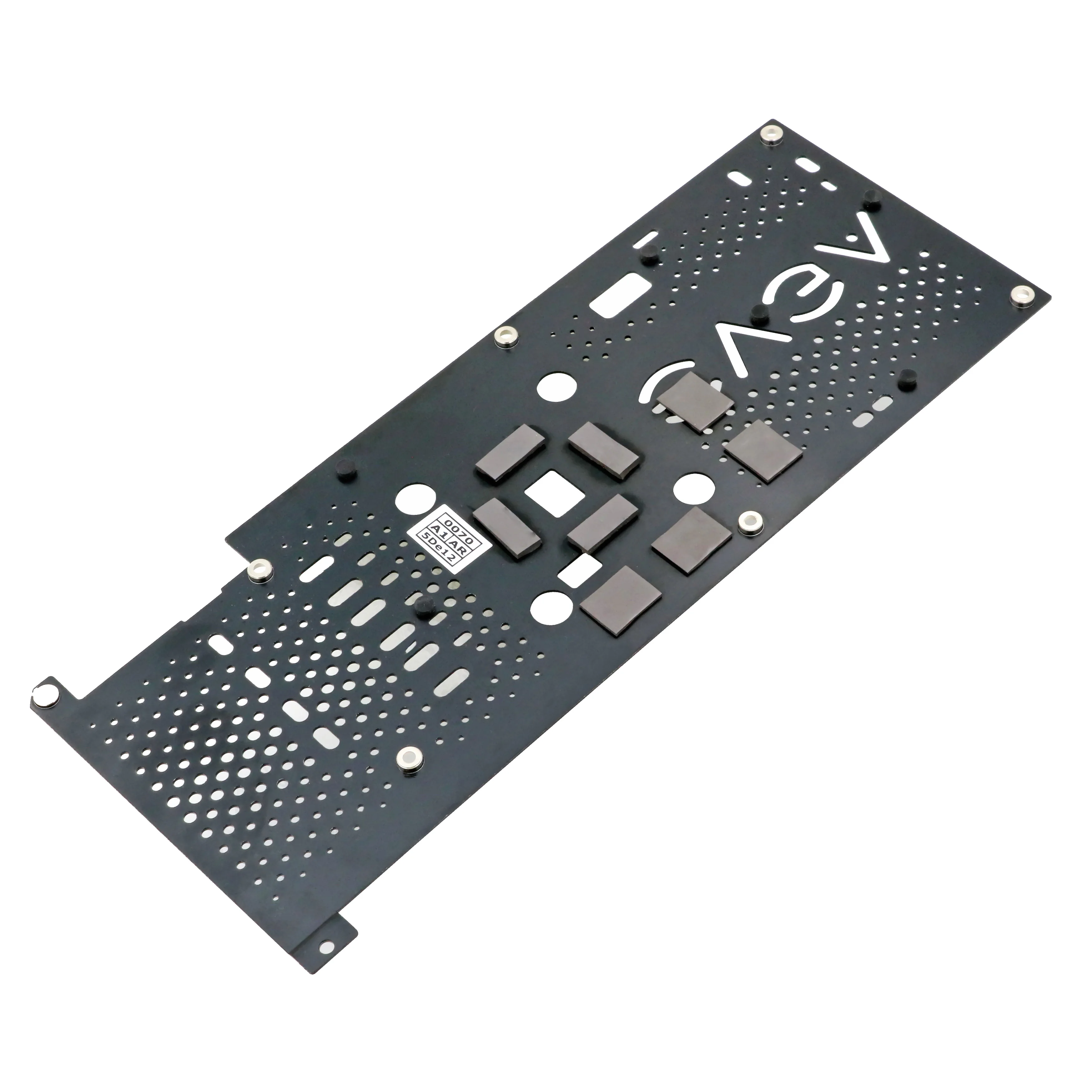 For EVGA GTX960 SSC/FTW Graphics Card Backplane Aluminum Alloy Backplane Compatible with GTX950 SSC/FTW Graphics Card Backplate