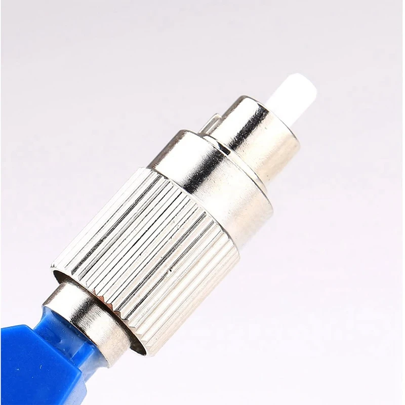 Adattatore per localizzatore di guasti visivo da 5 pezzi, adattatore per connettore in fibra ottica ibrido, adattatore da maschio a femmina FC a modalità singola 9/125Um