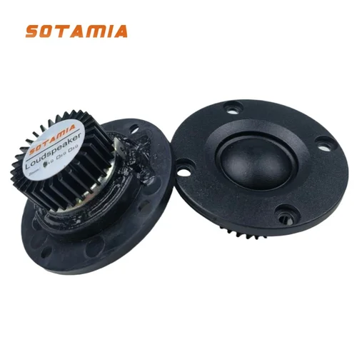 SOTAMIA 2 uds altavoz de Audio Tweeter de 2 pulgadas 52mm 4 Ohm 20W película de seda controlador de agudos DIY Altavoz Bluetooth altavoz de música HIFI