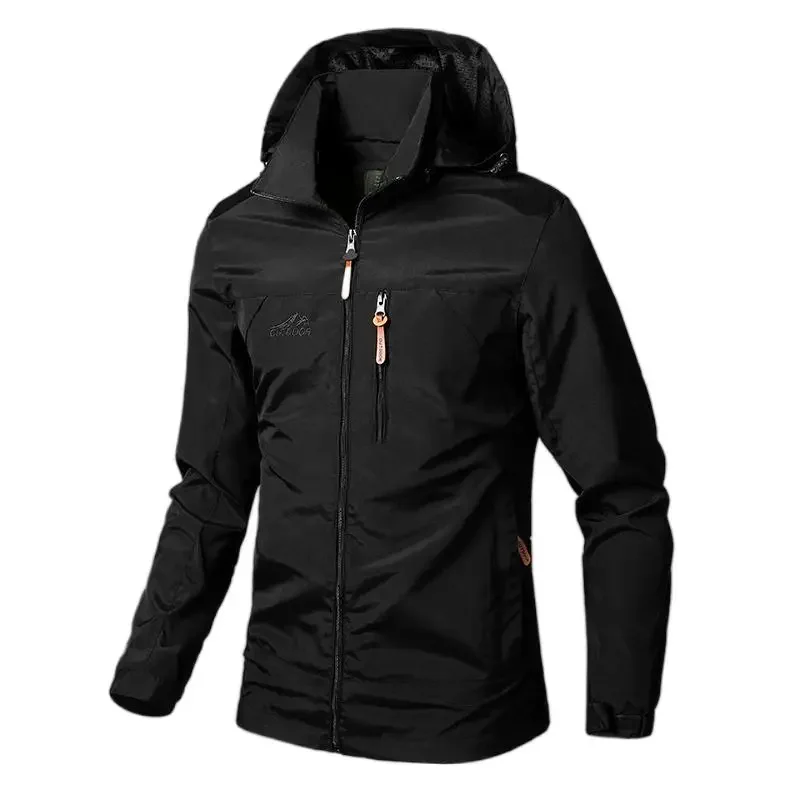 

Mens Windbreaker Jackets Waterproof Military Hooded Coat Male New Combat Jackets Men Autumn Outdoor Hiking Biking Bomber Outwear