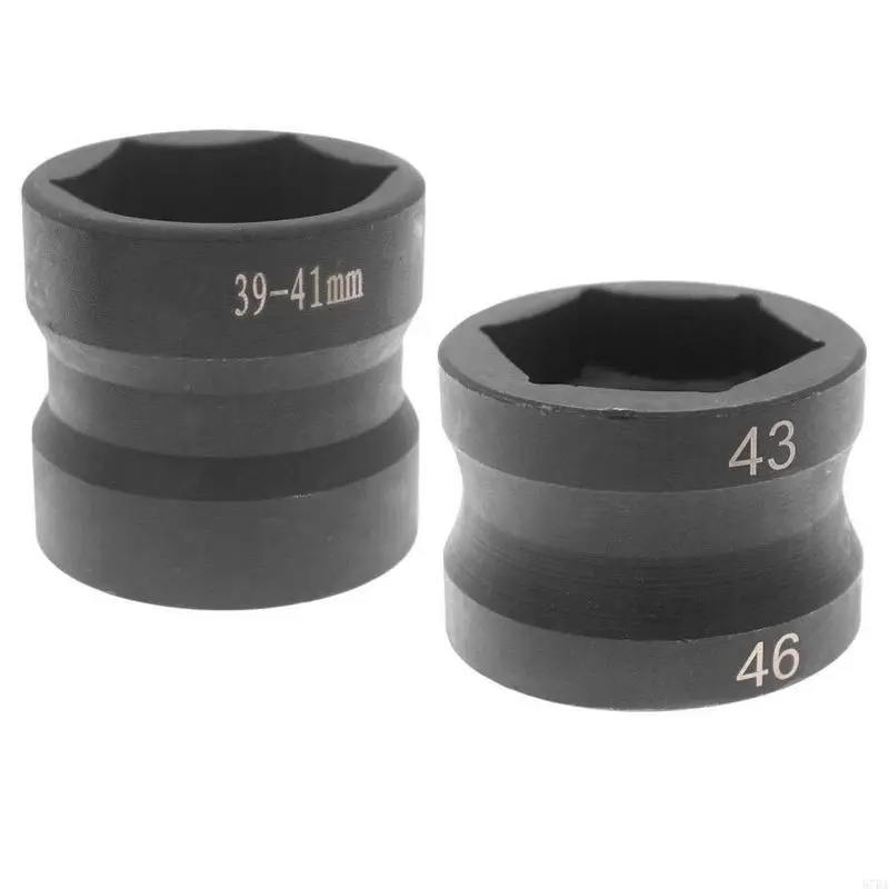 

57BA Motorcycle Double for Head Sleeve Pulley Nut Sleeve Repalcement Durable Replaces Portable Accessory 39-41mm 43-46mm for