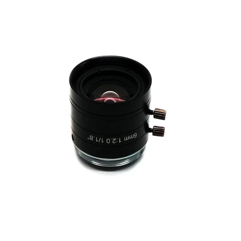 固定焦点レンズ 5MP 1/1.8 "F2.0 絞り C マウント 6 ミリメートル焦点距離ビジョン Microscopio 工業用顕微鏡カメラツール