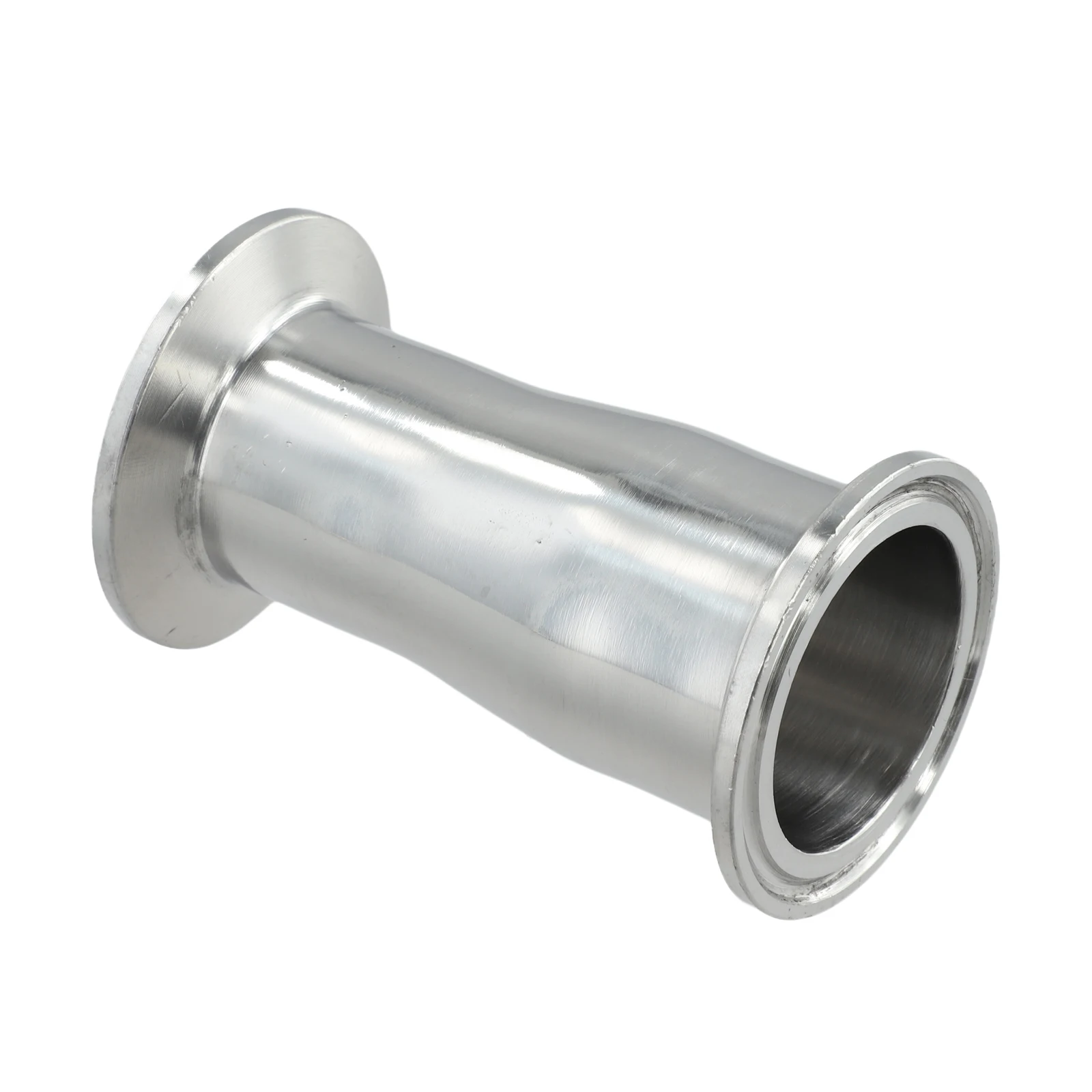 304 Stainless Steel Tri Clamp Reducer Fitting Connects Different Diameter Sanitary Pipes for Oil and Water Systems