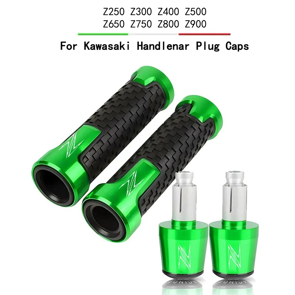 

Для Z250 Z300 Z400 Z500 Z650 Z750 Z800 Z900 Высококачественный руль мотоцикла с ЧПУ, ручки, торцевая крышка