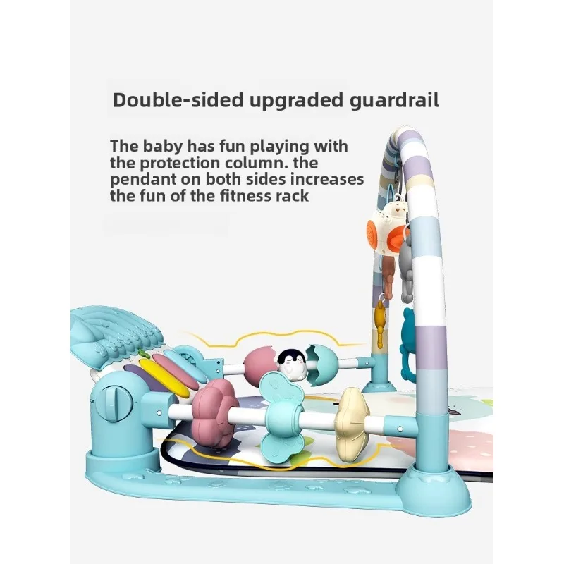 Baby Kick Play Piano Gym - Interactieve activiteitsmat voor pasgeborenen tot 1 jaar (0-12 maanden)