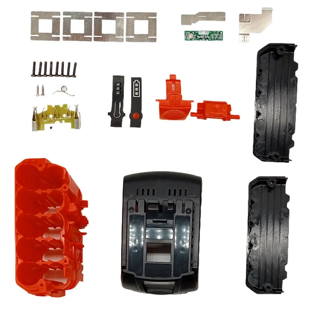 

Battery Sleeve Battery Plastic Case Battery Plastic Case Electrical Display For 18V PCB Board Power Tool Accessories