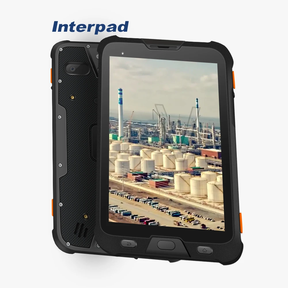 

Interpad R1 GPS+BDS 10000mAh 1920*1200 8 inch IPS screen Free Antenna FM Android industrial rugged tablet for public safety