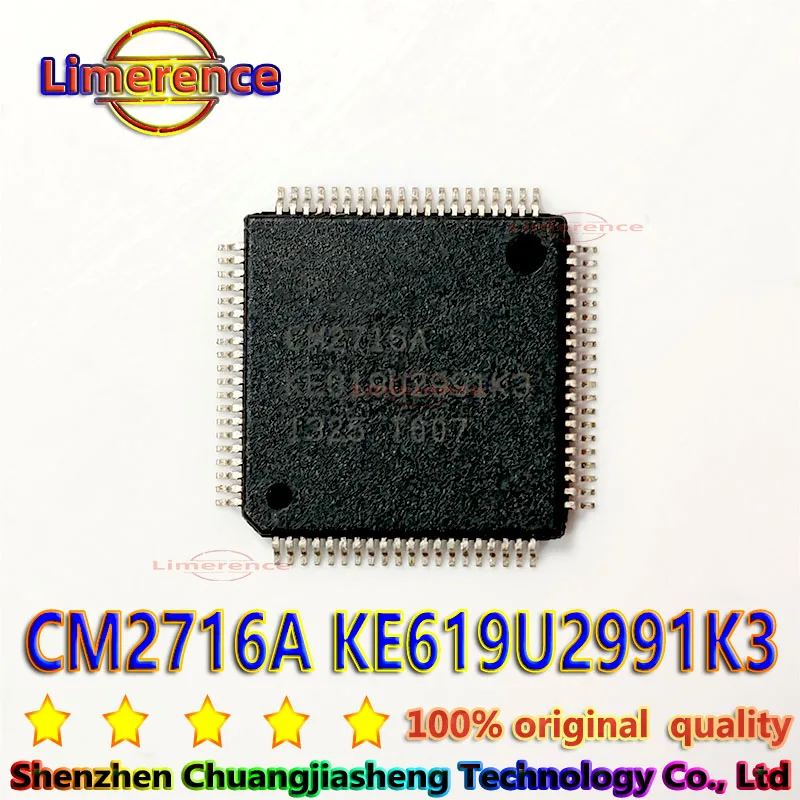 1PCS  CM2716A KE619U2991K3 QFP-80-