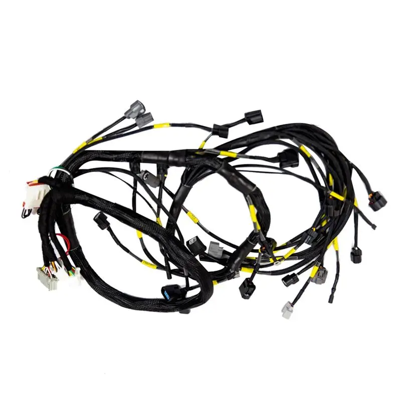 

A66P-K20 K24 K-Series Tucked Провод жгута проводов двигателя для Honda Acura K-Swap Integra CRX EK EG Civic EP3 01-05 RSX 02-04 EGK20K24