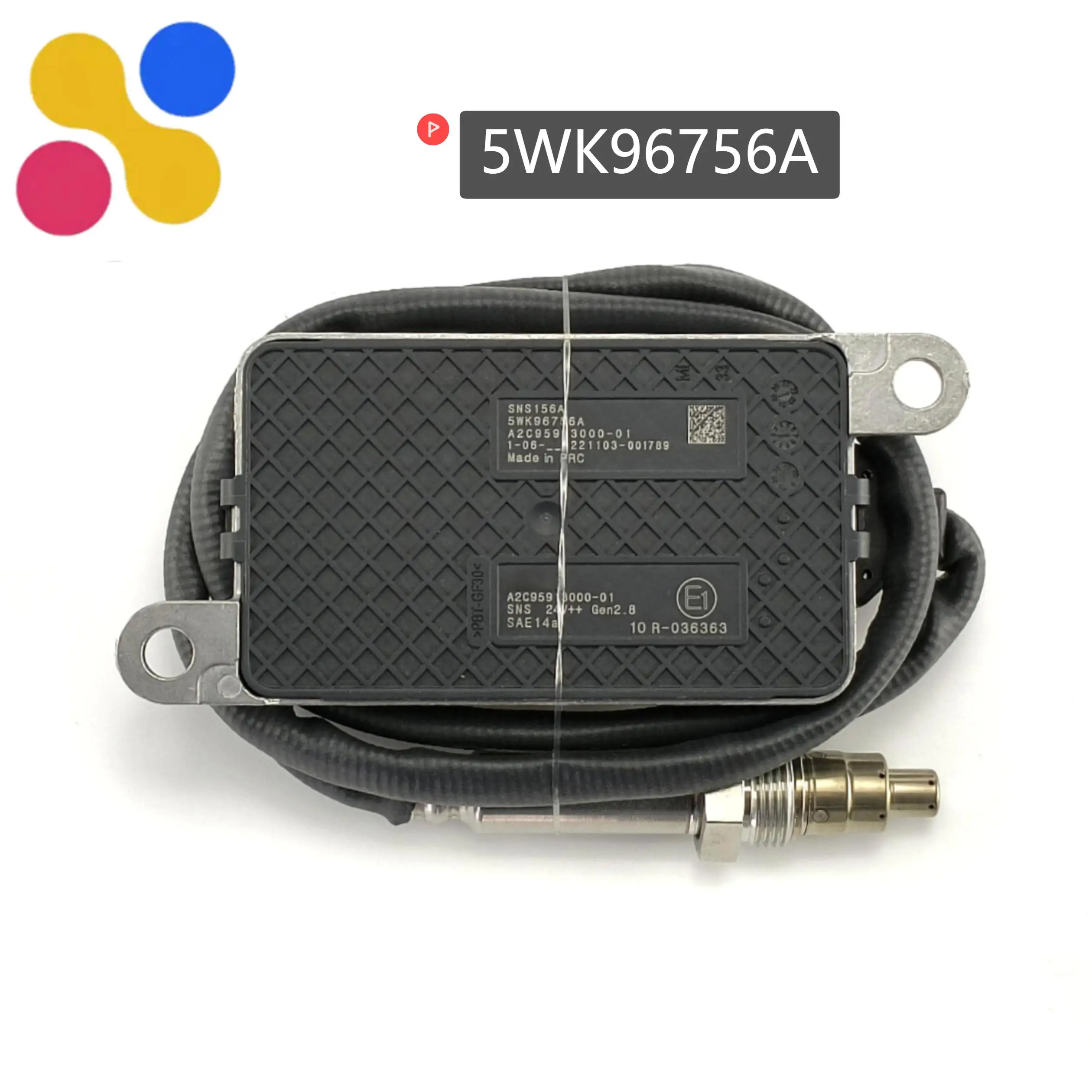 

5WK96756A A2C95913000-01 Nitrogen Oxide Sensor For UNINOX Engine Car Truck Excavator Nox Sensor 5WK9 6756A SNS156A
