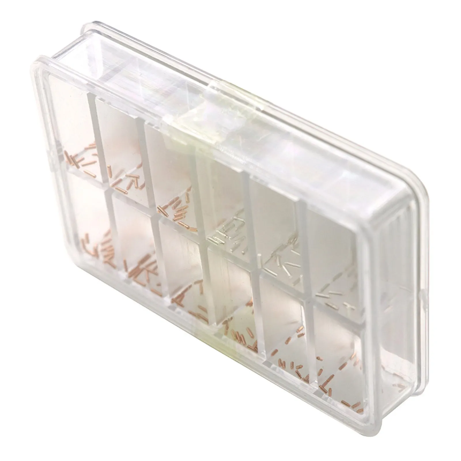 240 قطعة/صندوق عملي 12 حجم جودة عالية معدن النحاس ساعة الطلب قدم لساعة اليد أدوات إصلاح حركة الساعاتي