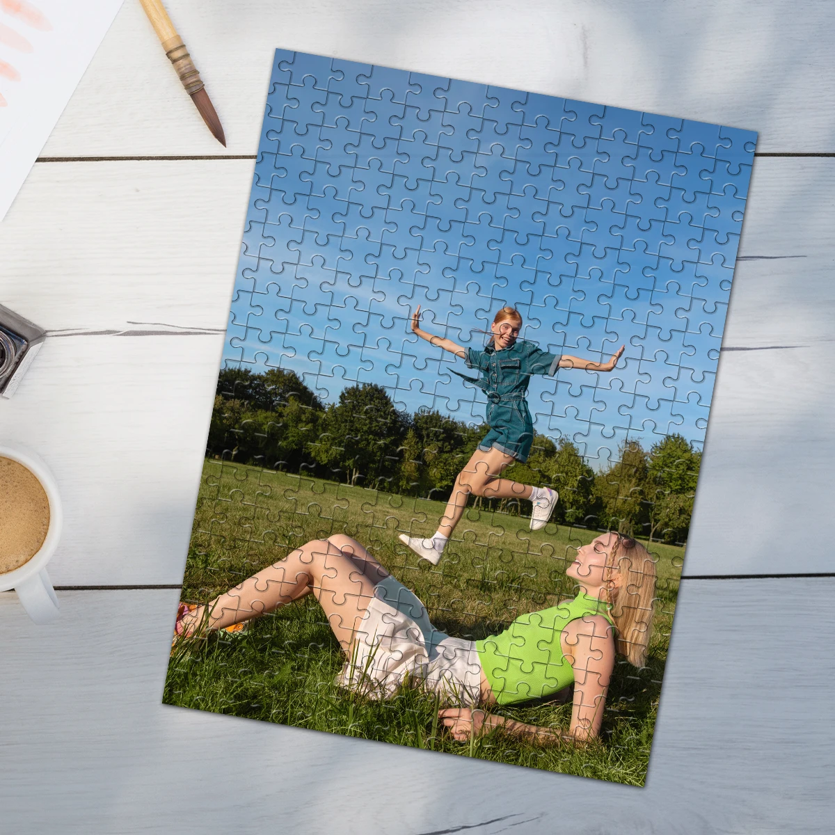 35/300/500/1000 ชิ้น จิ๊กซอว์ภาพถ่ายส่วนตัว ปรับแต่งได้เอง รูปภาพเพื่อน โพสต์รูปภาพเพื่อทำจิ๊กซอว์แบบกำหนดเอง ของขวัญสุดพิเศษสำหรับครอบครัวและเพื่อน