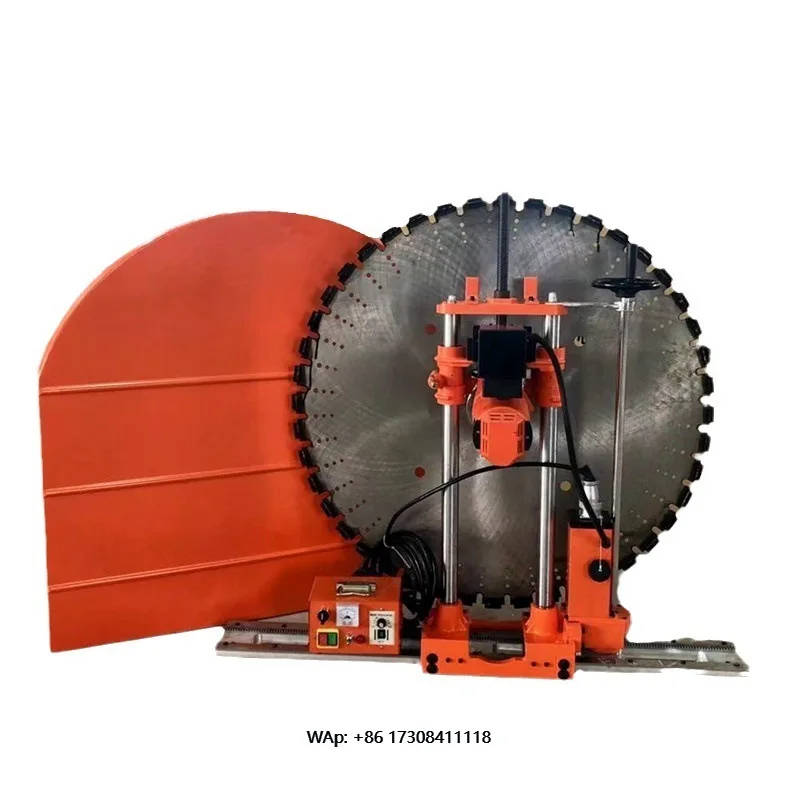 

Construction Hydraulic Concrete Wall Cutting Machine Automatic Rail Type Highpower Cement Slotting Machine