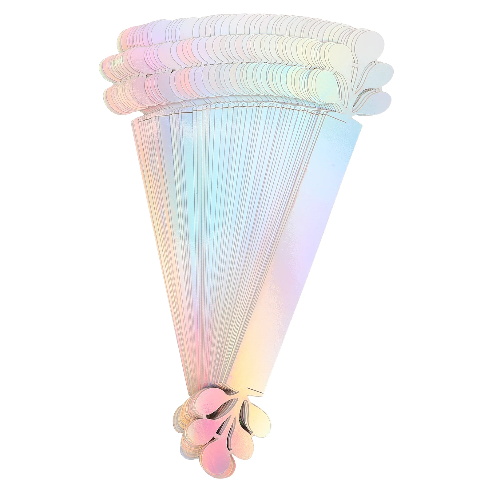 

50Pcs Iridescent Paper Napkin Rings Elegant European Floral Wedding Napkin Holder Reception Bridal Shower Banquet