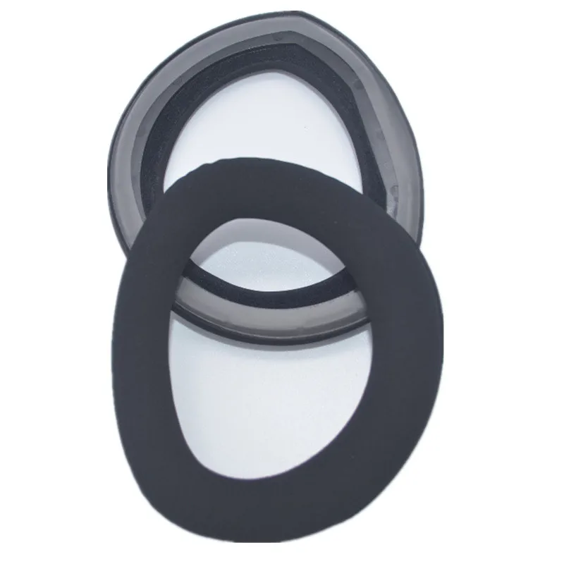 Sostituzione 1 paio di cuscinetti per le orecchie Cover o fascia per Sennheiser HD800 HD800s HD820 cuffie paraorecchie cuscino per l'orecchio nero