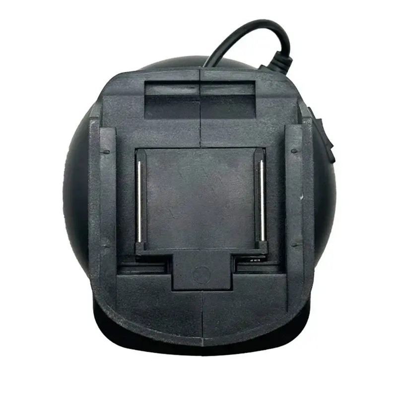 تسليم لمدة 24 ساعة للاستخدام الداخلي الخارجي، سخان منفاخ هواء دافئ كهربائي محمول، وضع مزدوج للرياح الساخنة والباردة لـ Li-