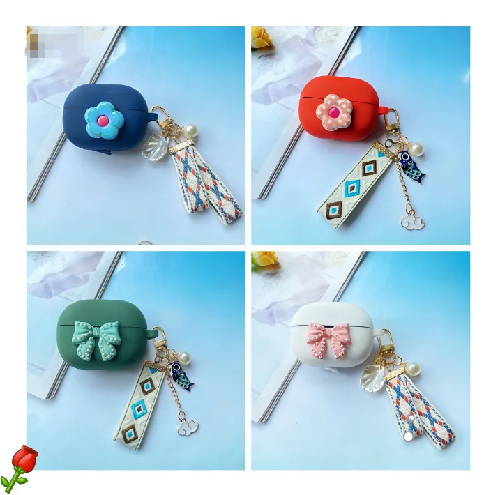 Colorful Flower Ear…