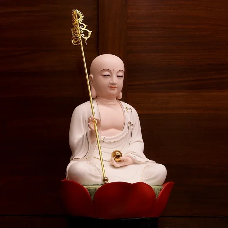 

Baocheng Buddha has Dehua porcelain ceramics, and the king of Tibet Bodhisattva small Buddha statue decoration household