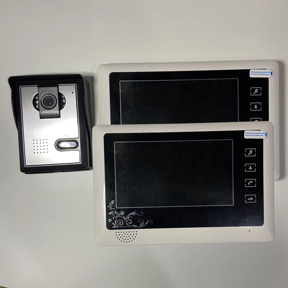 1 Outdoor Unit to 2 Indoor Display Video Door Phone 7