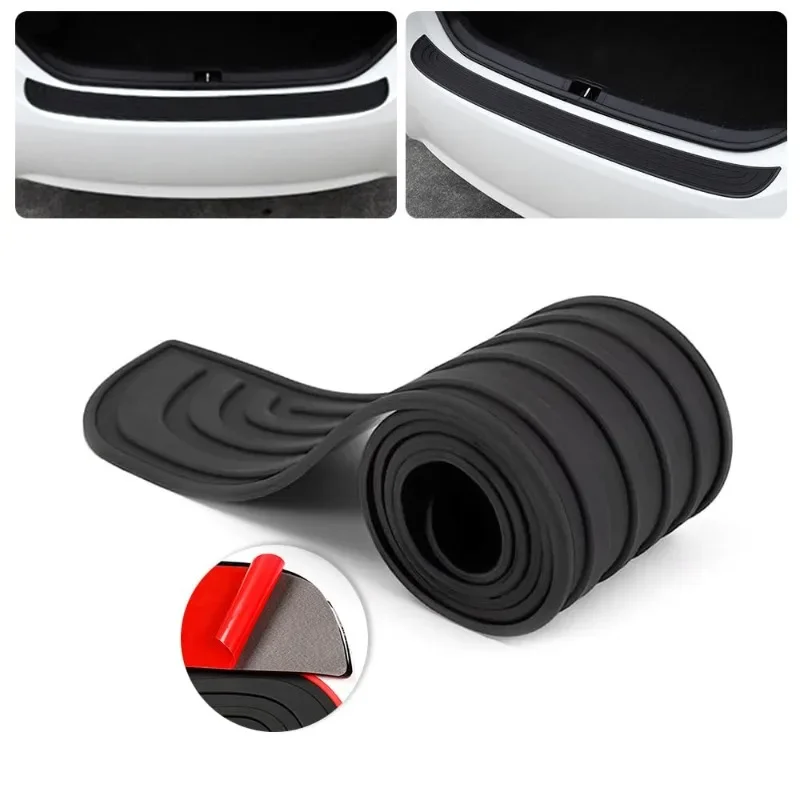 Stamm Hinten Schutz Stoßstange Schutz Anti Scratch Auto Stamm Dekorative Matte Universal Tür Sill Dekorative Abdeckung Streifen Auto Styling – Detail 2