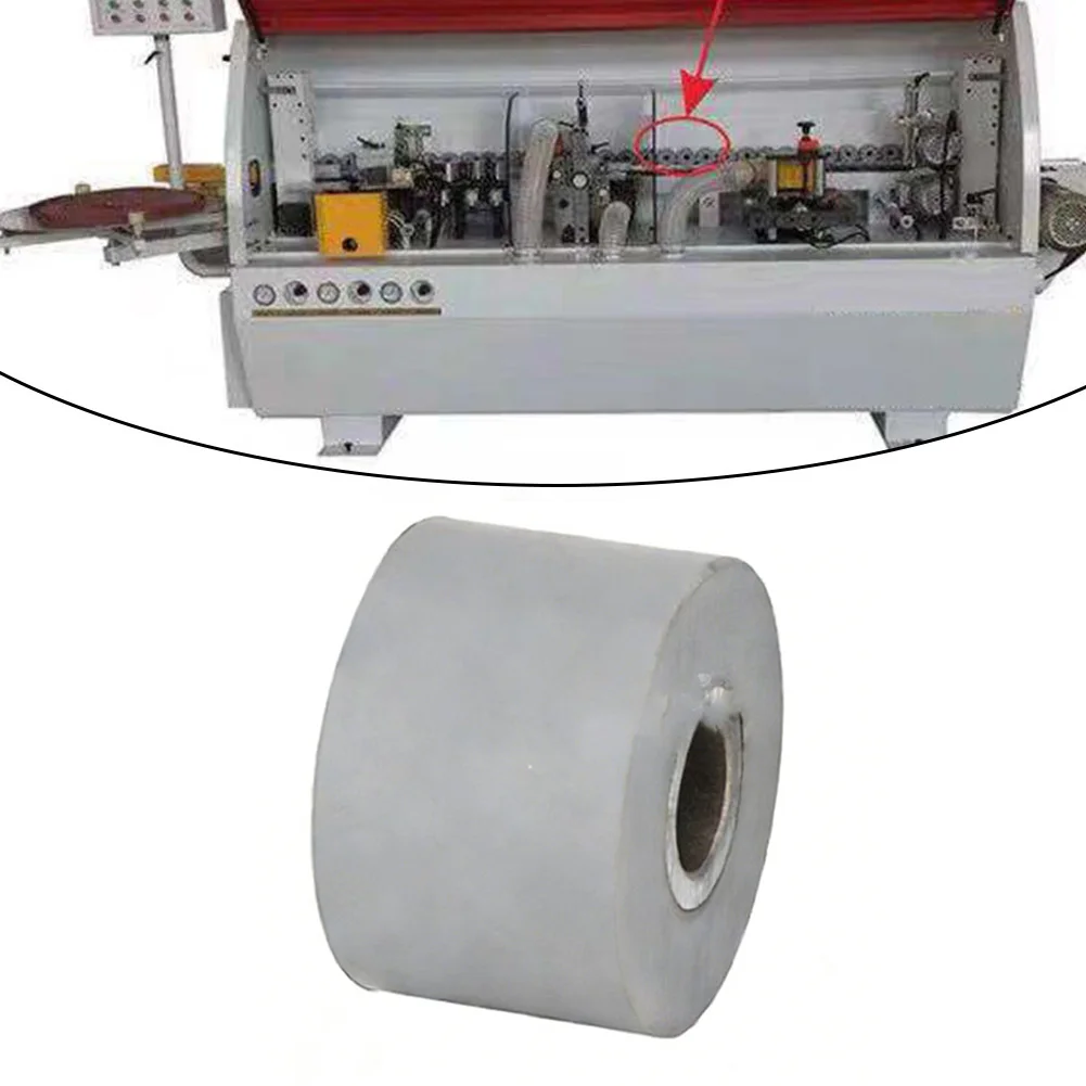 60x8x40mm Press Wheel Designed for Edge Banding Machinery - Heat Resistant Rubber Roller with Bearing Assembly