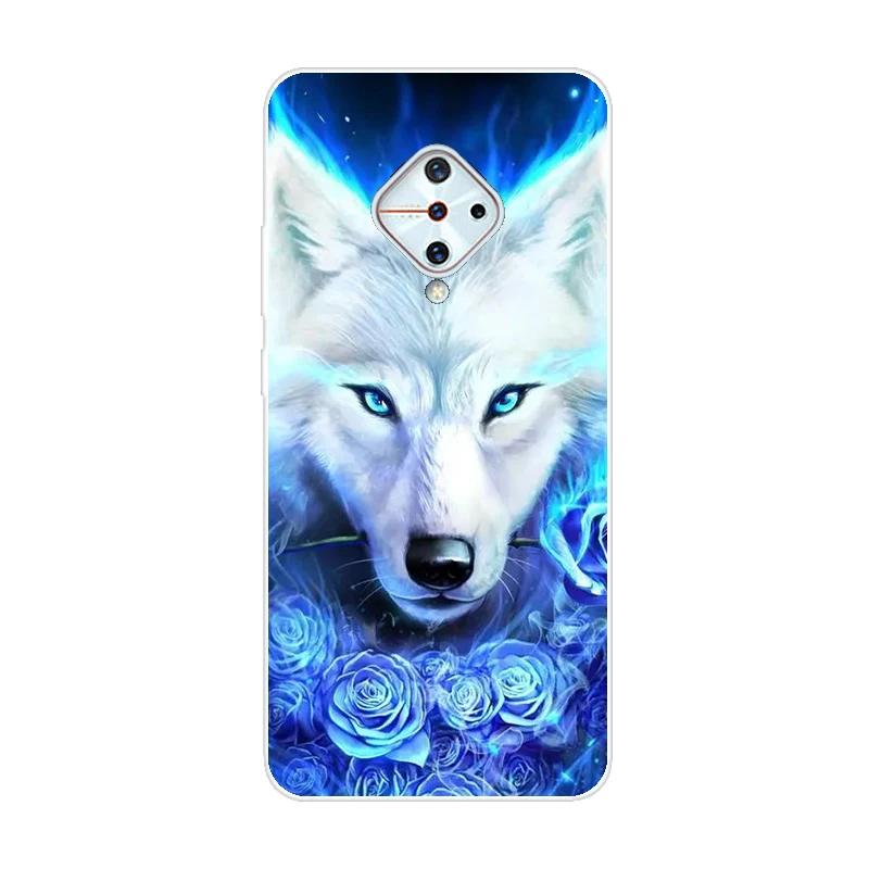 For vivo V17 Case Soft Silicone TPU Phone Cover For Vivo 1920 Case Coque For Vivo v17 Russia Vivo S1 Pro Funda V1945A Case