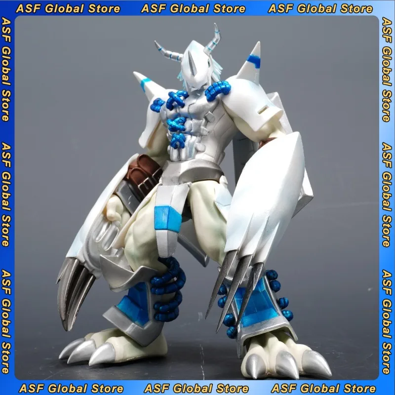 

20 см Digimon Greymon аниме фигурка модель из ПВХ белая статуя украшение для рабочего стола статуя периферийные устройства украшения подарки на день рождения игрушки для детей