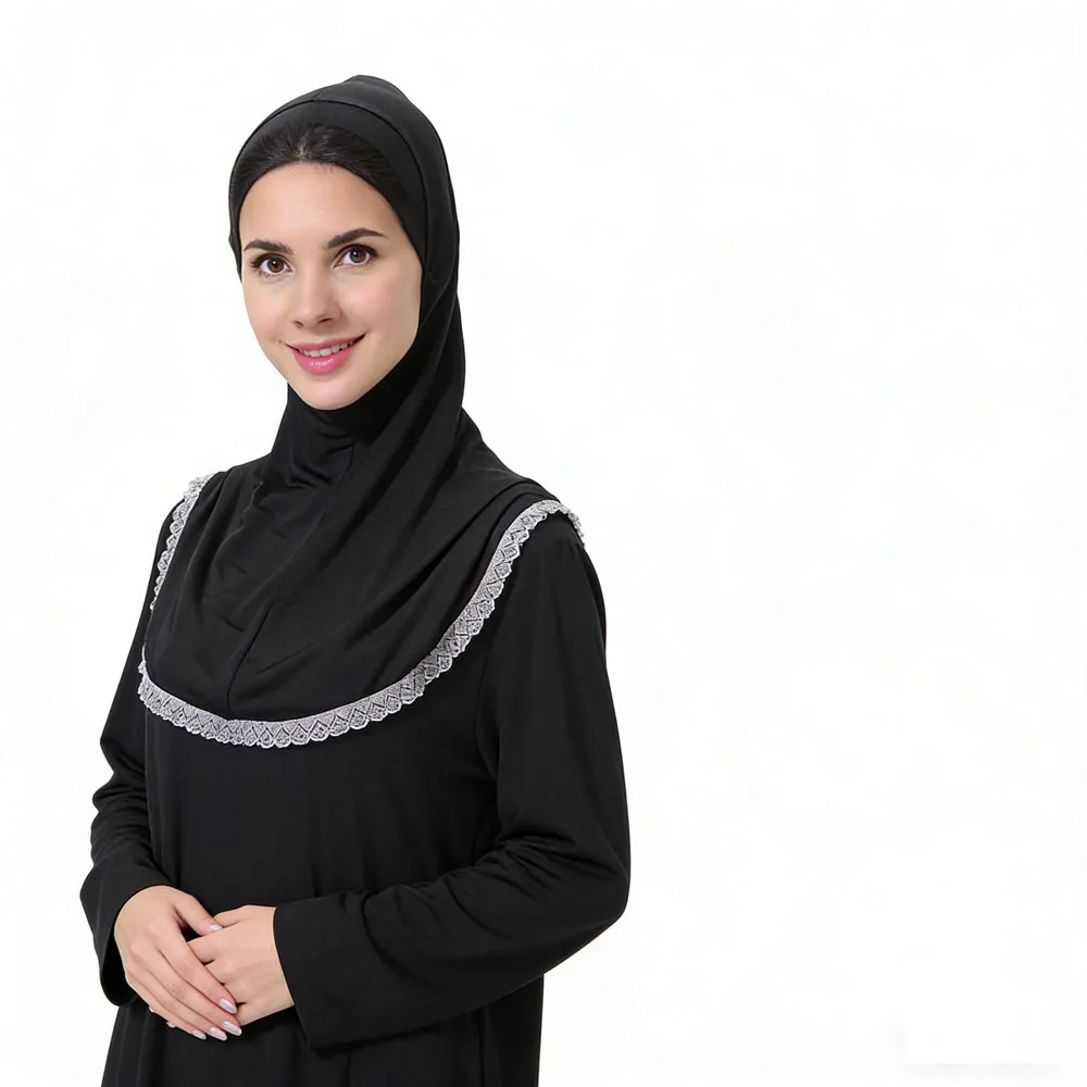 

Джеллаба для женщин на Ид, мусульманское платье с капюшоном, абайя для намаза, исламская одежда, арабский халат, турецкий кафтан, скромное платье, бурка, джалабия для Рамадана