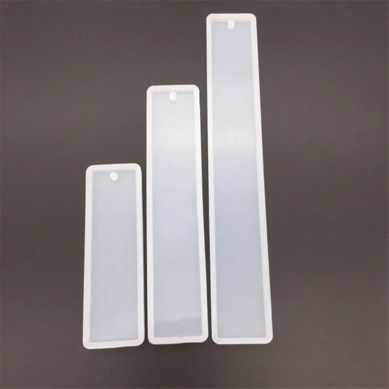Marcapáginas de silicona DIY, molde de fundición artesanal, molde de silicona para marcapáginas, suministros de joyería epoxi