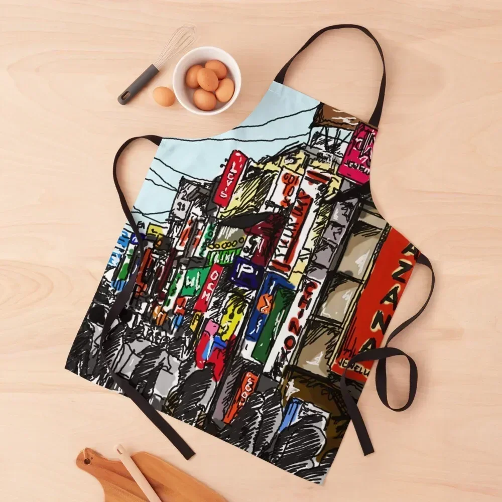 

Cityscapes in Bangalore #1 Apron Home Supplies Useful Things For Kitchen Chef Uniform Woman Smock for hairdressing Apron