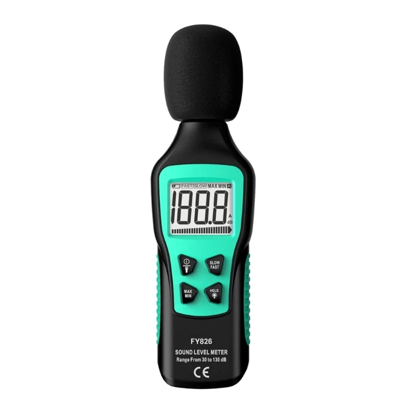 Digital 30~130dB Decibelimeter dBMeter Sound Level Meter Measure Sound Noise
