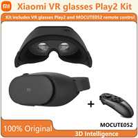 Original Xiaomi VR Glasses PLAY2 Kit for  Phone Black Technology Virtual Reality 3D Smart Game Helmet Fashion Goggles