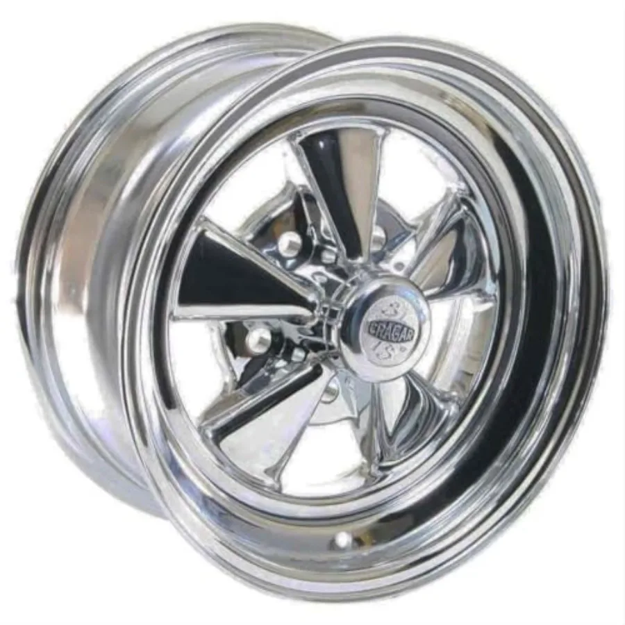 

Wheel Super Sport Steel Chrome 15 in x 7 in 5 x 5 in Bolt Circle 4.125 in Backspace Each
