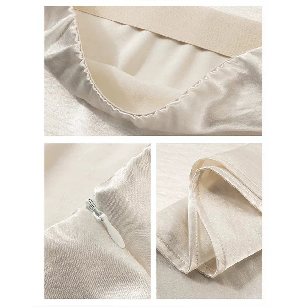 Korean women's clothing summer short skirt, hip-wrapped royal sister wears a suit, slim acetic acid with a satin skirt