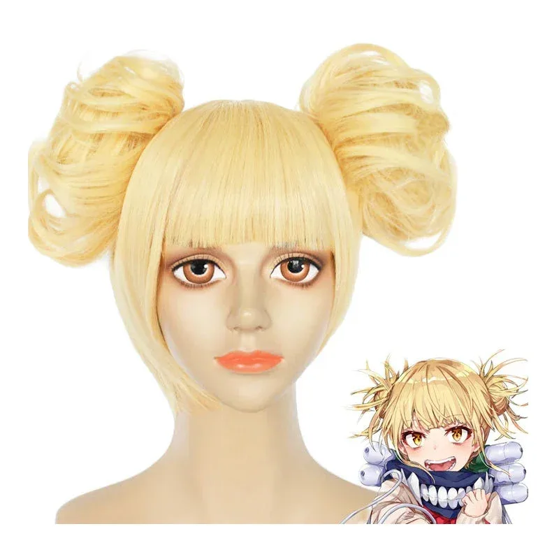 2025 New Anime My Hero Academia Himiko Toga Cosplay Costume Sailor Suit Dress Skirt Wig Props Cross My Body Woman Sweater Un ★ ★