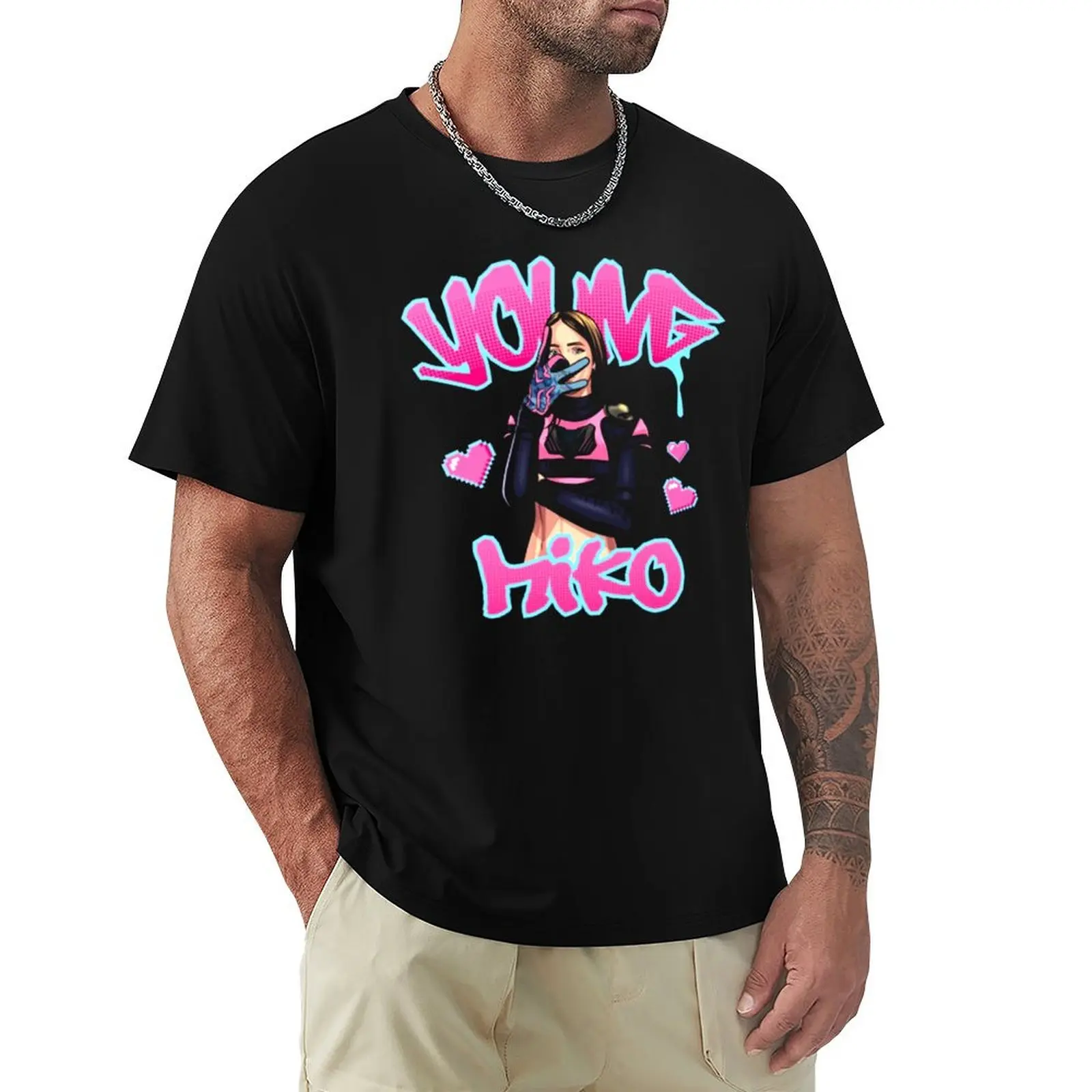 

YOUNG MIKO T-Shirt boys animal print oversizeds oversized t shirt vintage slim fit t shirts for men