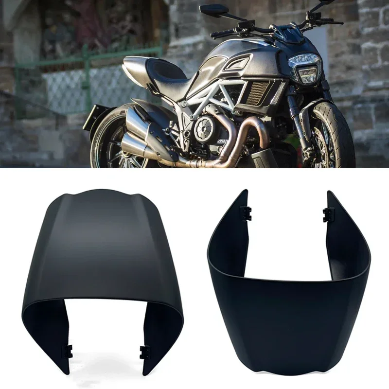 Fit For Ducati Diavel 1200 CROMO Tripe 2011-2014 2016 2017 2018 Motorcycle Pillion fairing Rear hump Rear Seat Cover Accessories