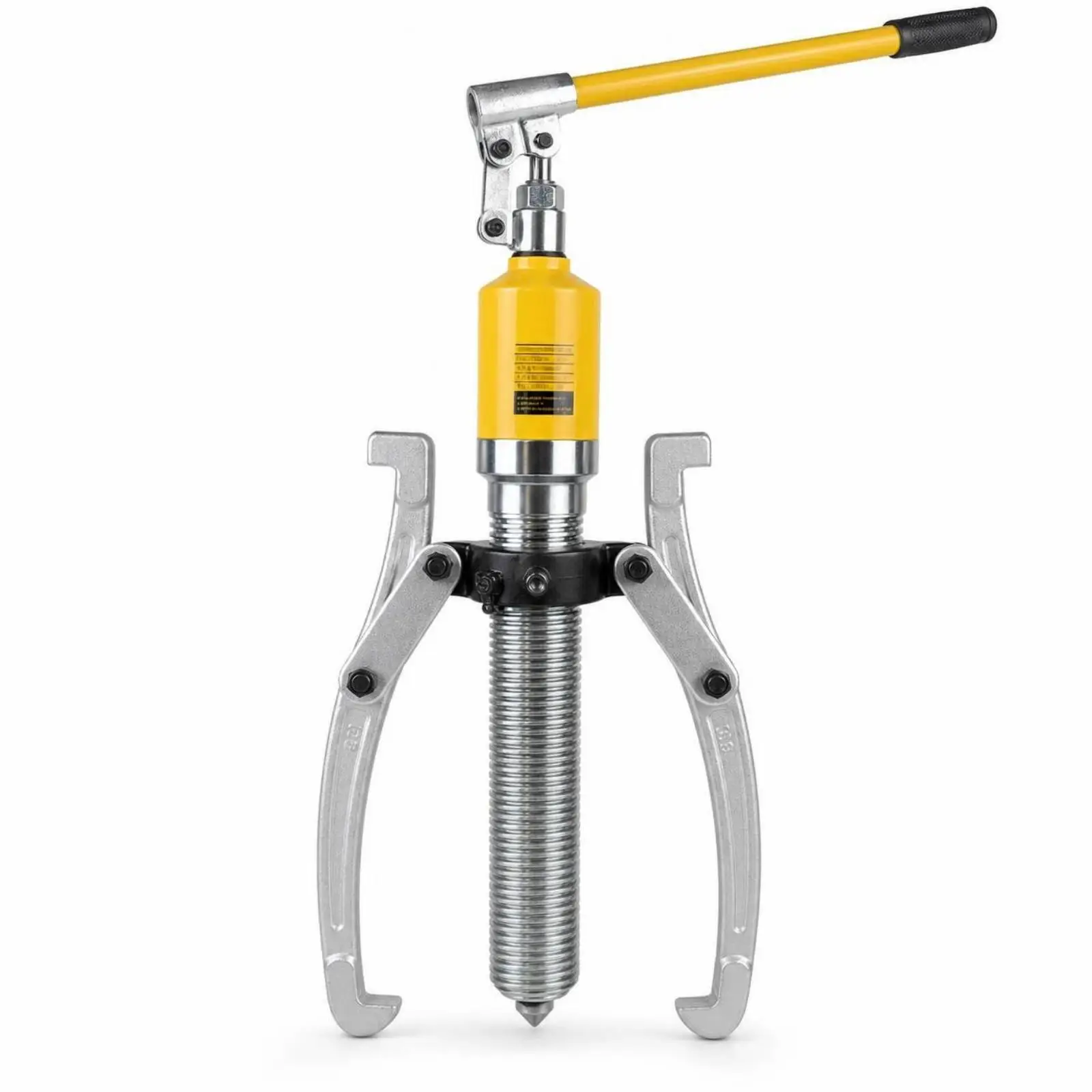 Heavy Duty Hydraulic Bearing Puller Tool Set for Interference Fit Removal with Interchangeable Two Three Jaw System