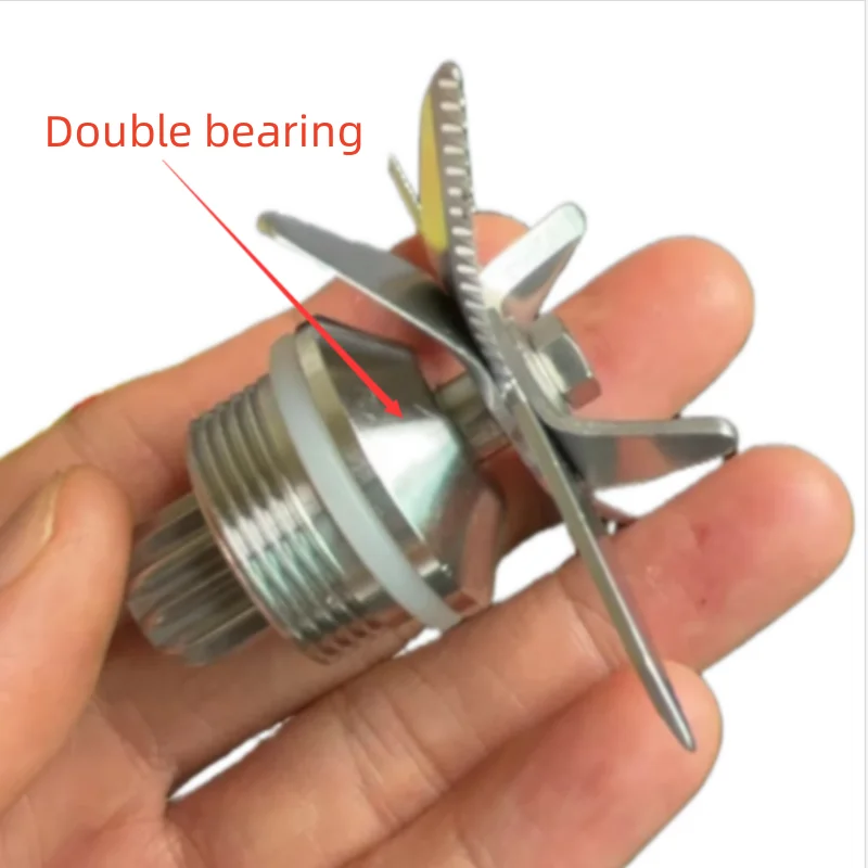 Stainless steel 8-blade double seal Blender Juicer Spare Parts Blade Knife for TWK TM 767 800 TWK Jtc 767 800 biolomix t5200 gas