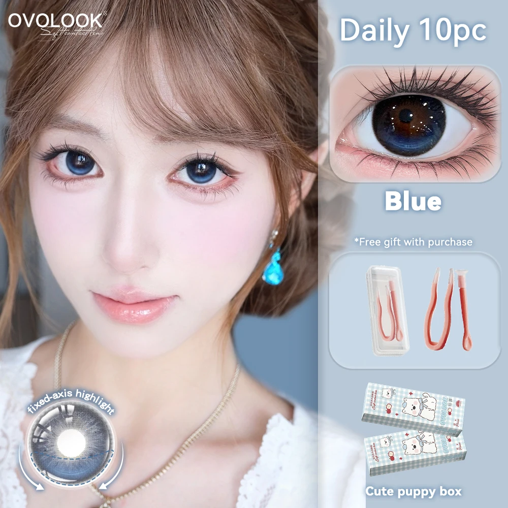 ovolook-lentes-de-contato-coloridas-com-efeito-de-bloqueio-de-luz-borda-suave-hibridas-azuis-10-unidades-para-uso-diario-maquiagem-caixa-com-desenho-de-cachorrinho-fofo