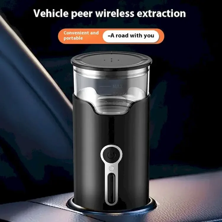 A for Portable Americano Coffee Machine with Pump Durable Handheld Coffee Machine Automatic Coffee Makers for Car