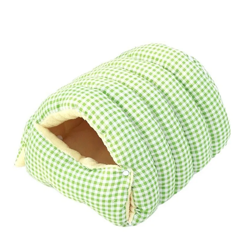 Cama nido cálida semi-cerrada para gatos y perros pequeños, saco - imagen 3