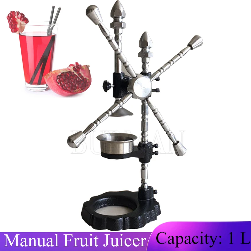 2023 Commercial Fruit Juice Press Stainless Steel Manual Pomegranate