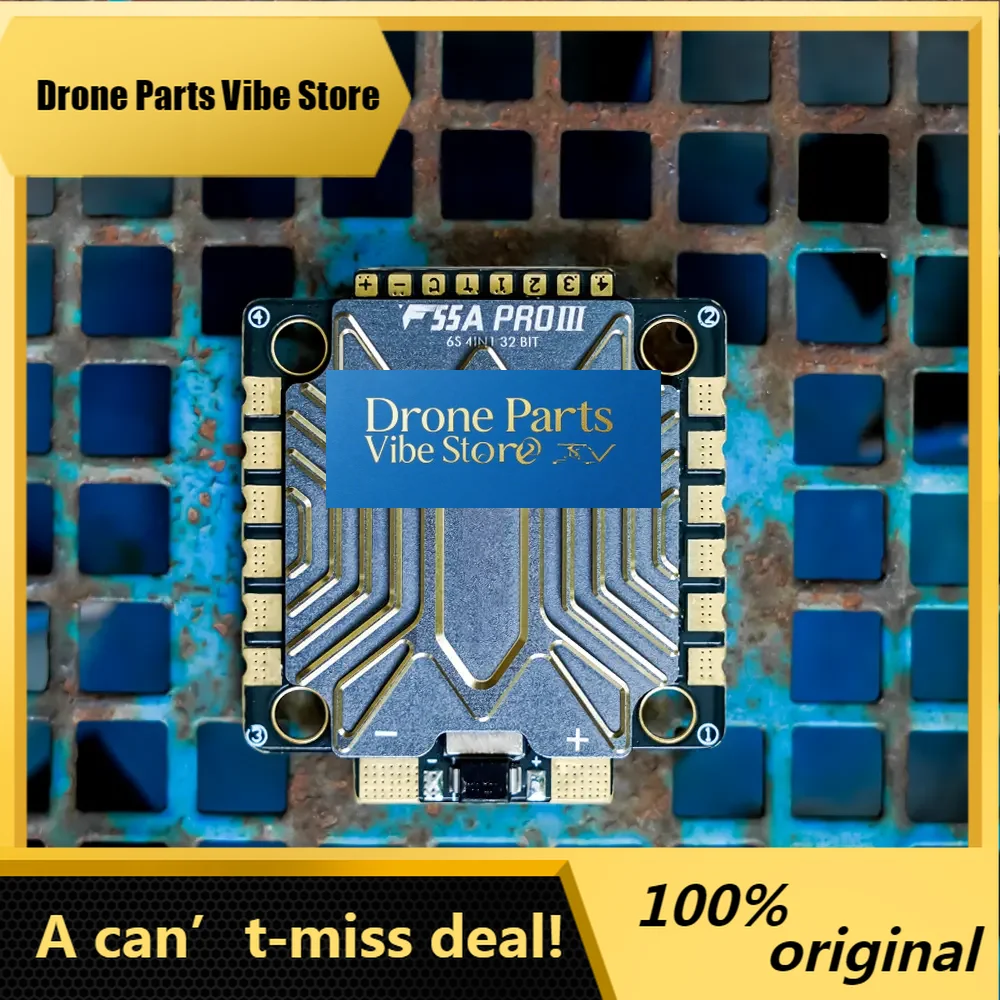 Drone PartsT-HOBBY F55A PROlll 3S-8S Lipo 4-in-1 AM32 ESC 30.5*30.5mm For X8 FPV Drones
