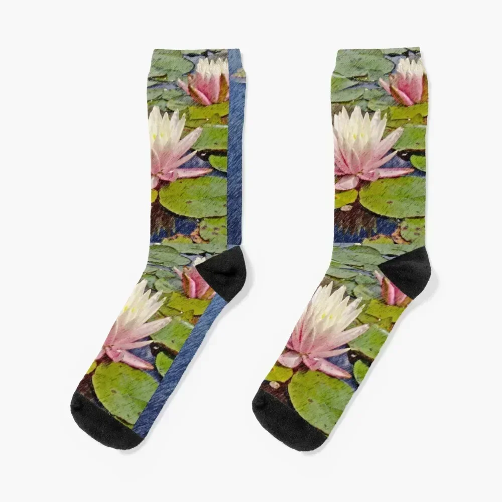 

Lotus Socks happy Stockings compression Socks Male Women's